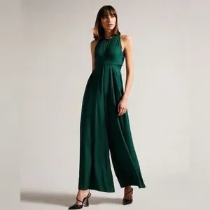 Ted Baker | Dresses | Ted Baker Meriahh Halter Neck Jumpsuit